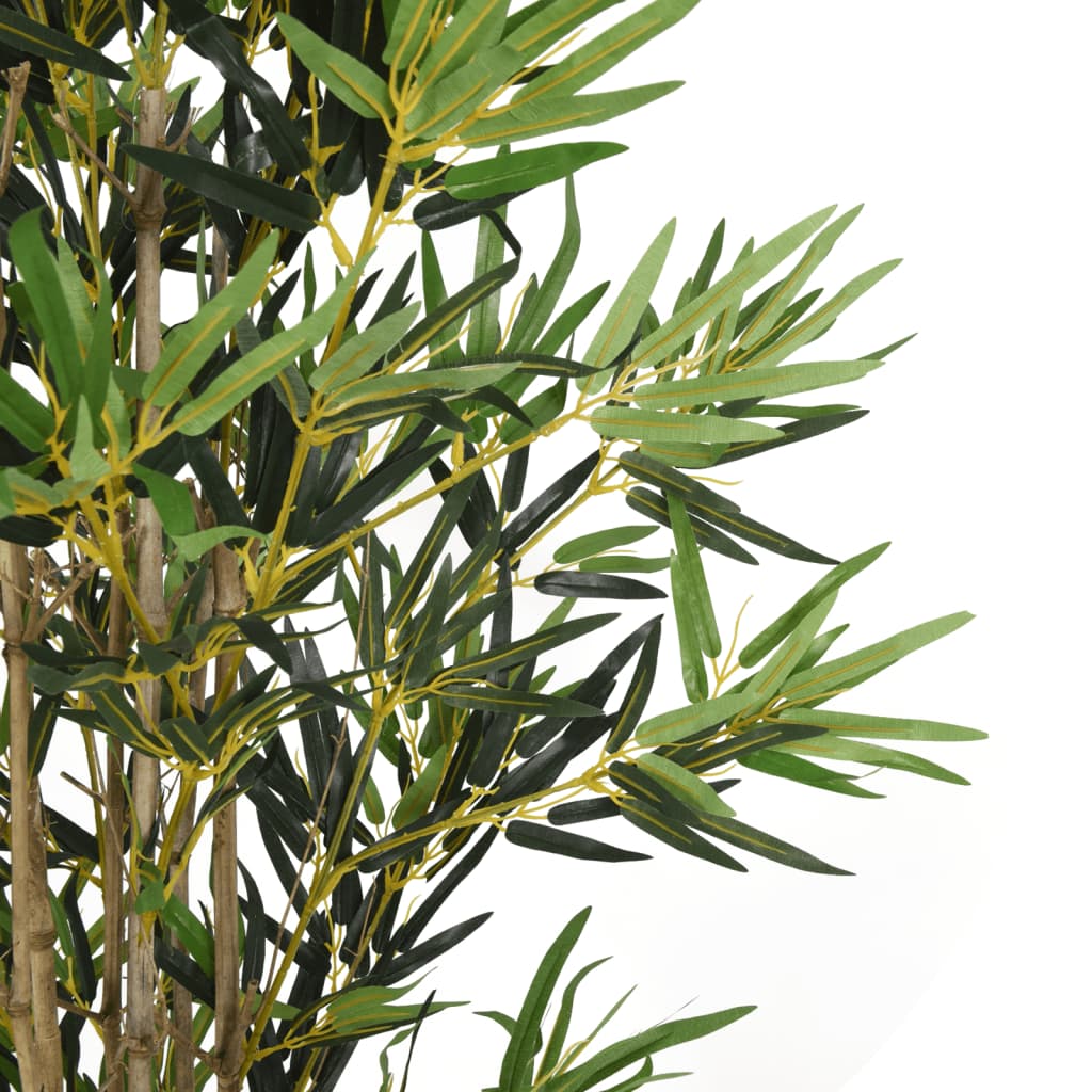 Artificial Bamboo Tree with 1380 Leaves, 200 cm tall, in a realistic green colour to adorn your home or office.