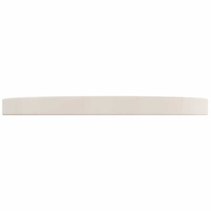 Table Top Round White Ø40x3 cm Solid Wood Pine