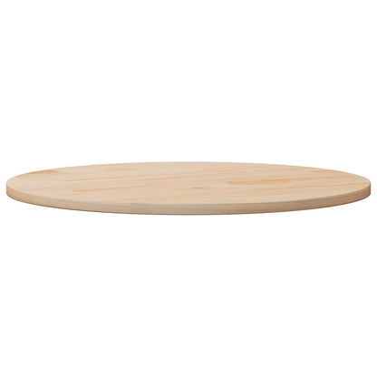 Table Top Round Ø90x3 cm Solid Wood Pine