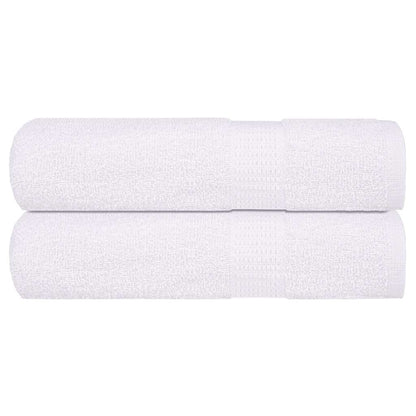 Hand Towels "FROGN" 2 pcs White 50x100 cm 360 gsm