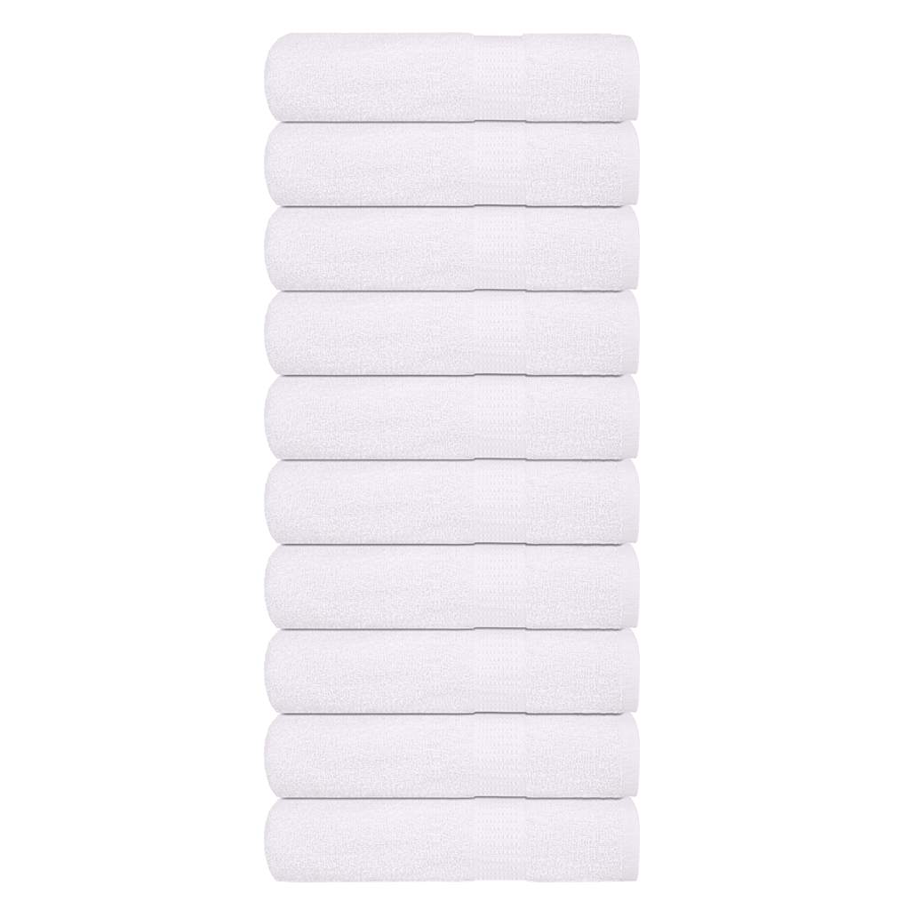 Hand Towels "FROGN" 10 pcs White 50x100 cm 360 gsm