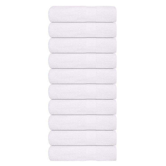 Hand Towels "FROGN" 10 pcs White 50x100 cm 360 gsm