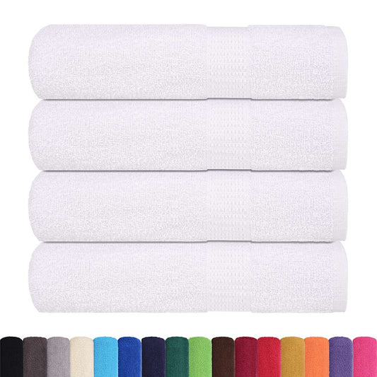 Shower Towels "FROGN" 4 pcs White 70x140 cm 360 gsm