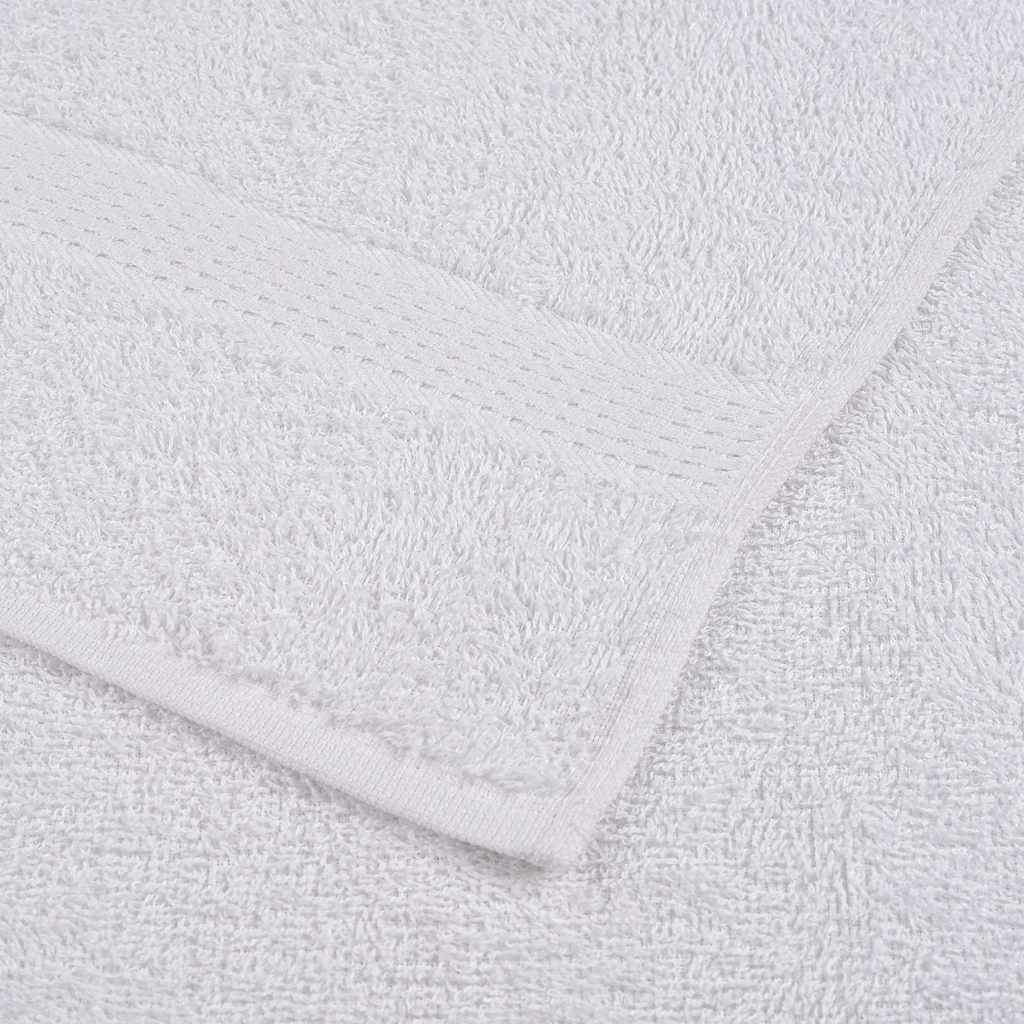 Shower Towels "FROGN" 10 pcs White 70x140 cm 360 gsm