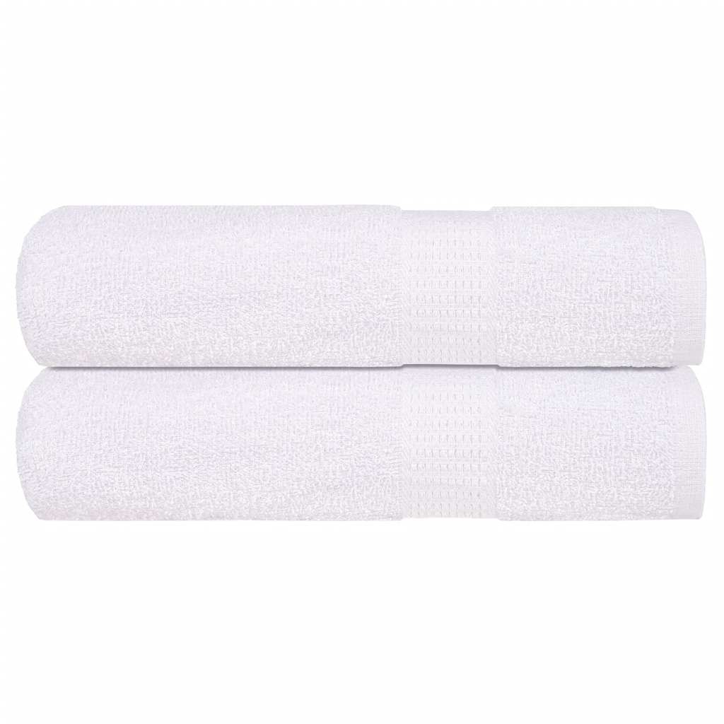 Bath Towels "FROGN" 2 pcs White 100x150 cm 360 gsm