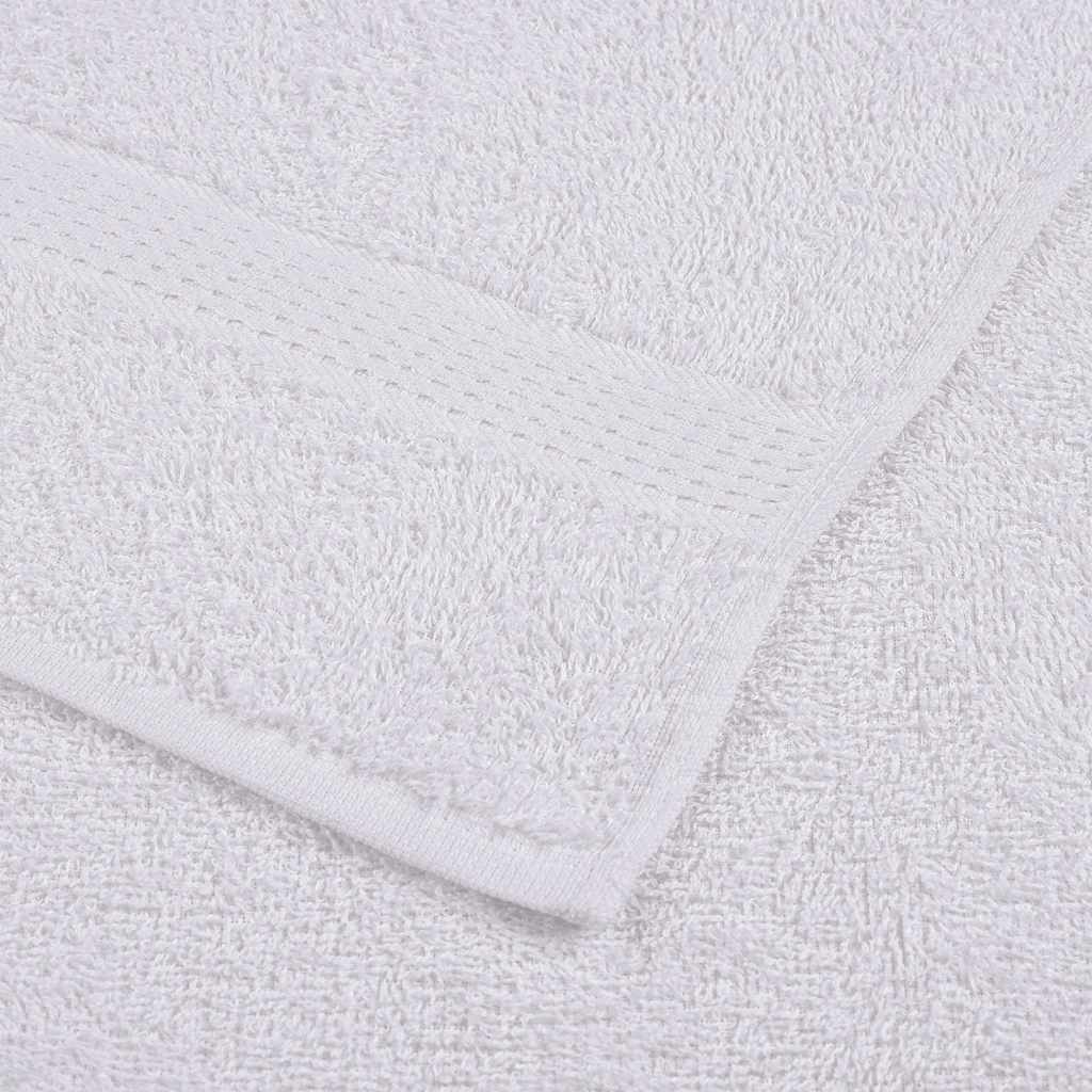 Bath Towels "FROGN" 2 pcs White 100x150 cm 360 gsm