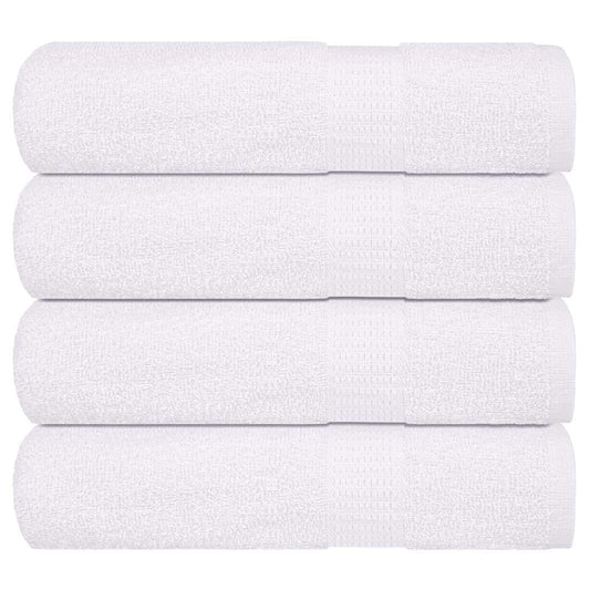 Bath Towels "FROGN" 4 pcs White 100x150 cm 360 gsm
