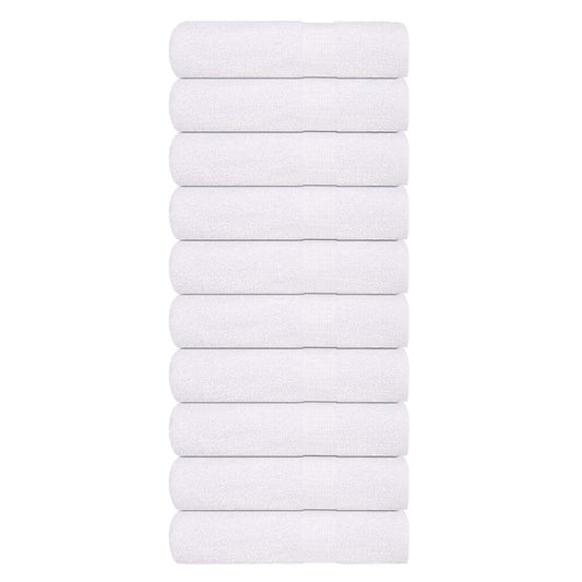 Bath Towels "FROGN" 10 pcs White 100x150 cm 360 gsm
