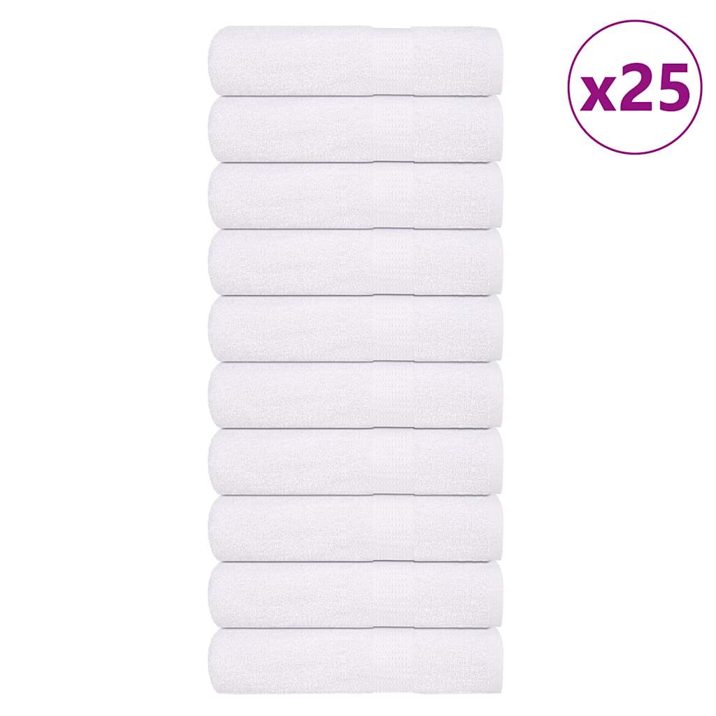 Bath Towels "FROGN" 25 pcs White 100x150 cm 360 gsm