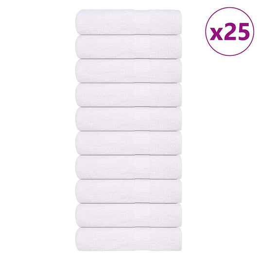 Bath Towels "FROGN" 25 pcs White 100x150 cm 360 gsm