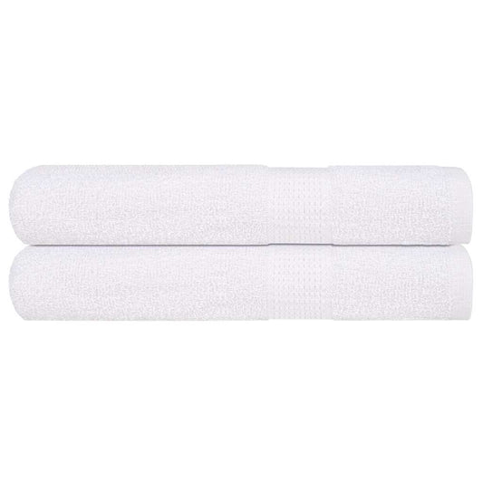 Sauna Towels "FROGN" 2 pcs White 80x200 cm 360 gsm