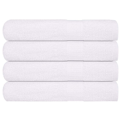 Sauna Towels "FROGN" 4 pcs White 80x200 cm 360 gsm