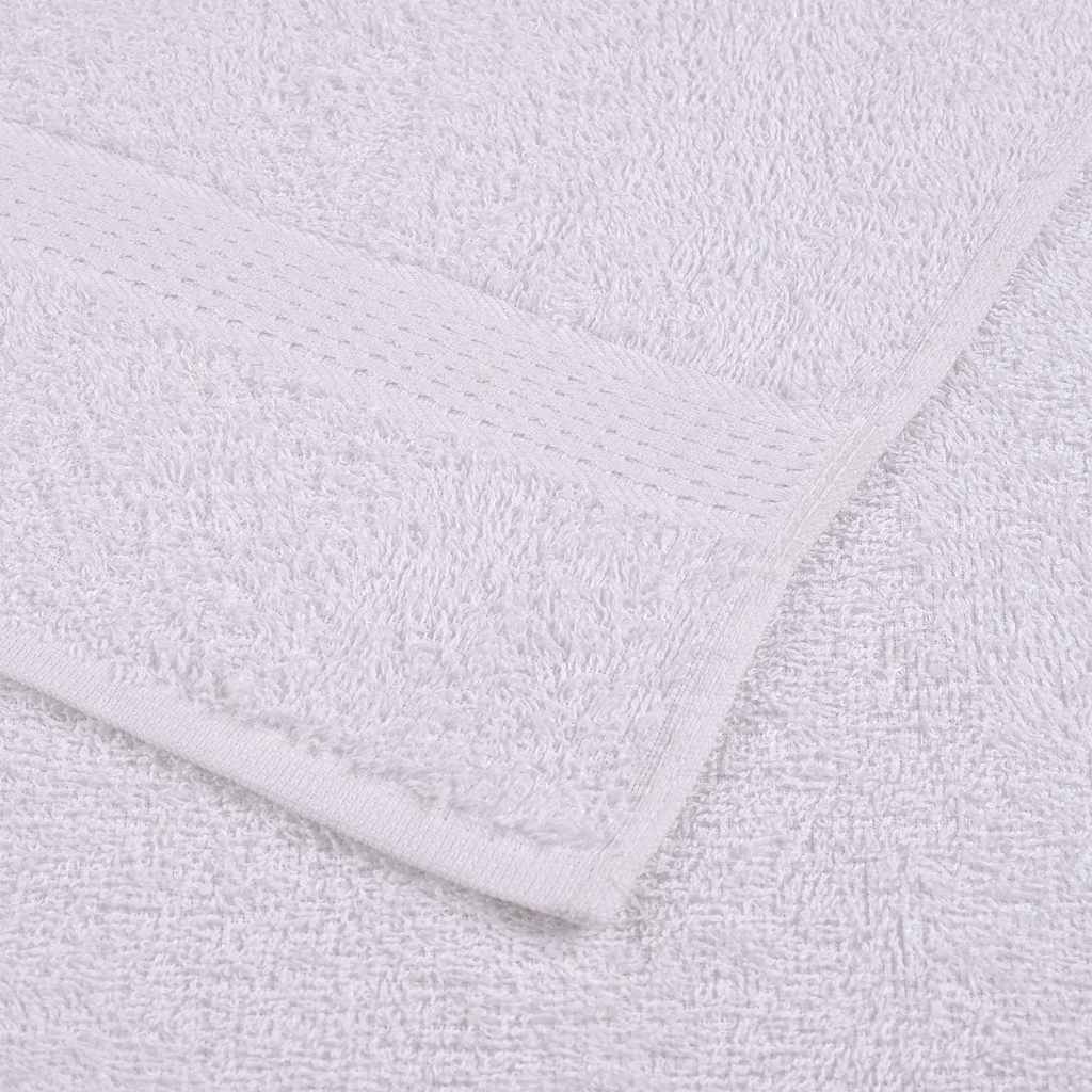 Sauna Towels "FROGN" 4 pcs White 80x200 cm 360 gsm
