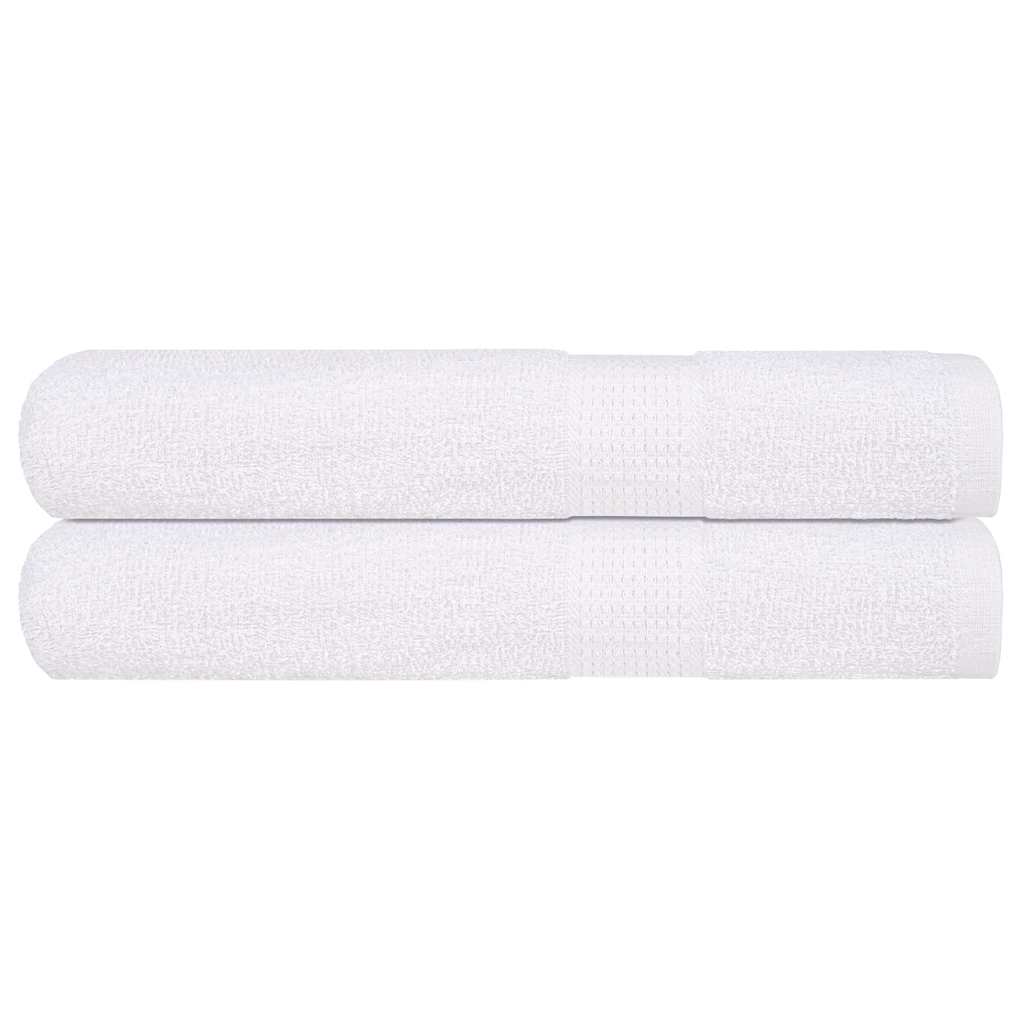 Towels "FROGN" 2 pcs White 100x200 cm 360 gsm