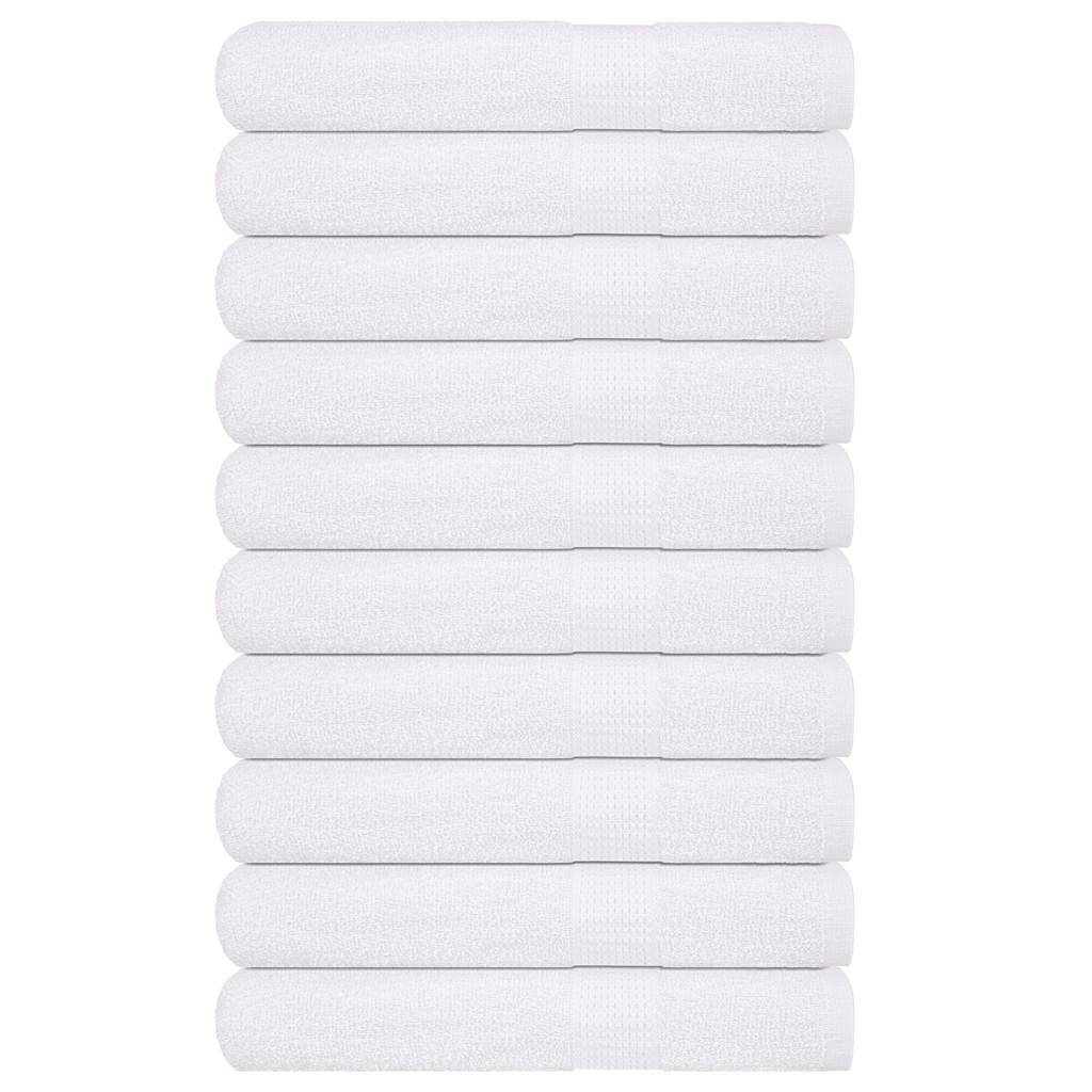Towels "FROGN" 10 pcs White 100x200 cm 360 gsm