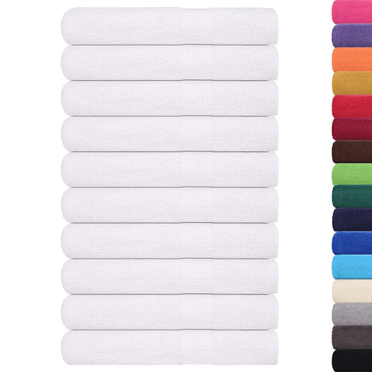 Towels "FROGN" 10 pcs White 100x200 cm 360 gsm