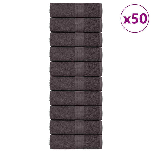 Wash Towels "FROGN" 50 pcs Anthracite 30x30 cm 360 gsm