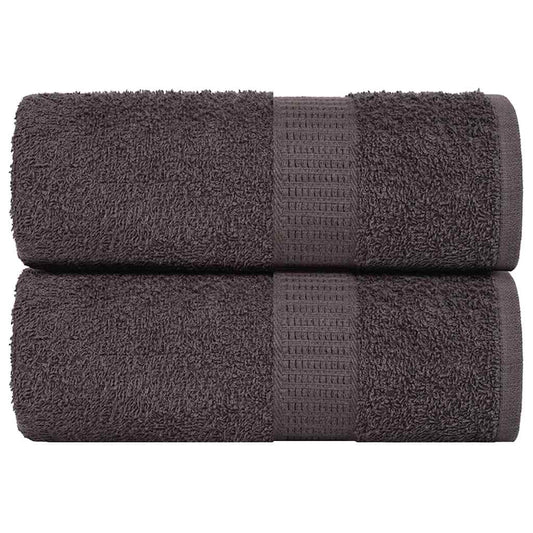 Guest Towels "FROGN" 2 pcs Anthracite 30x50 cm 360 gsm