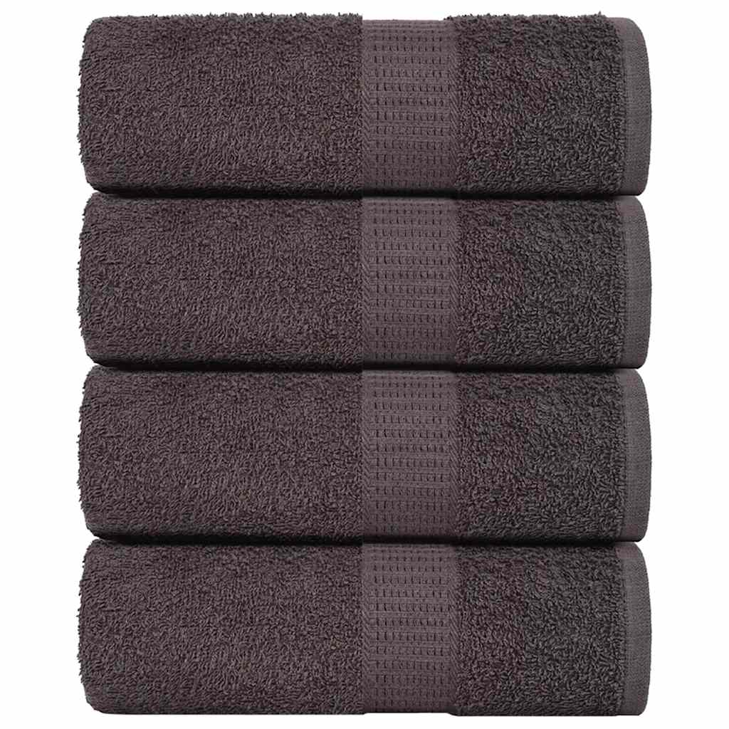 Guest Towels "FROGN" 4 pcs Anthracite 30x50 cm 360 gsm
