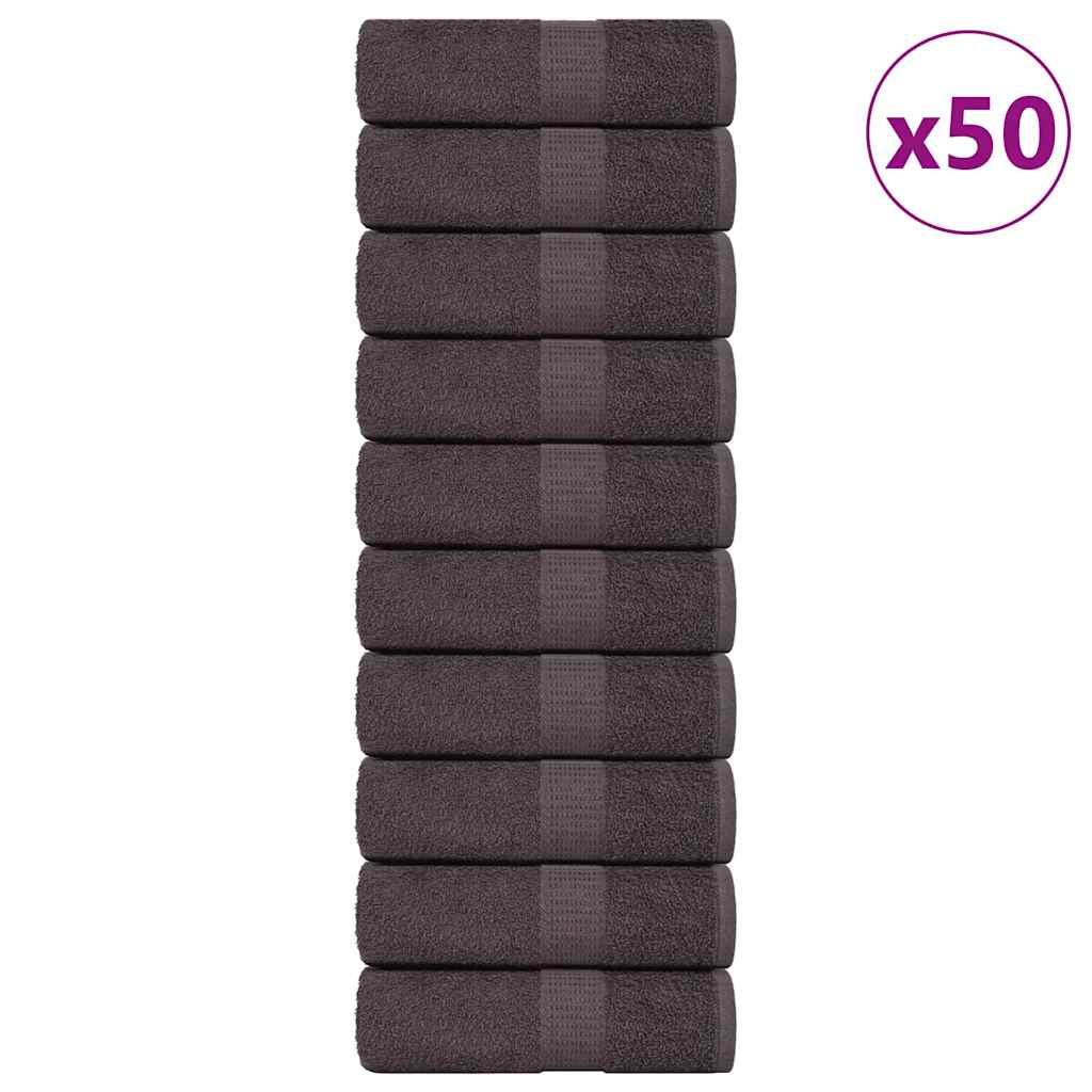 Guest Towels "FROGN" 50 pcs Anthracite 30x50 cm 360 gsm