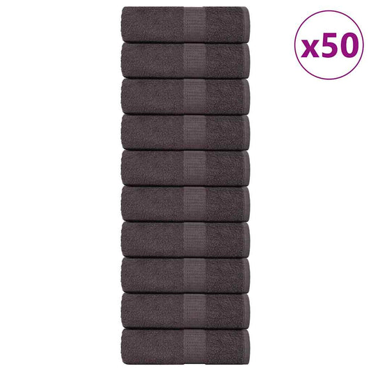Guest Towels "FROGN" 50 pcs Anthracite 30x50 cm 360 gsm