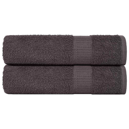 Hand Towels "FROGN" 2 pcs Anthracite 50x100 cm 360 gsm