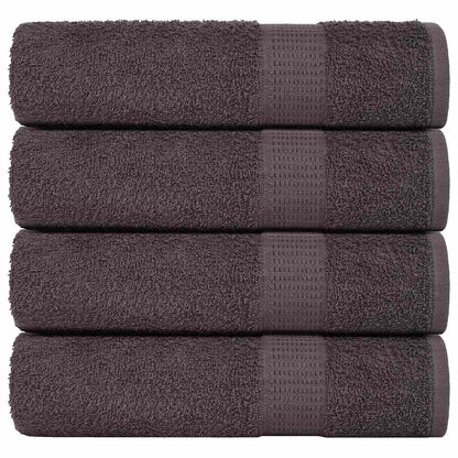 Hand Towels "FROGN" 4 pcs Anthracite 50x100 cm 360 gsm