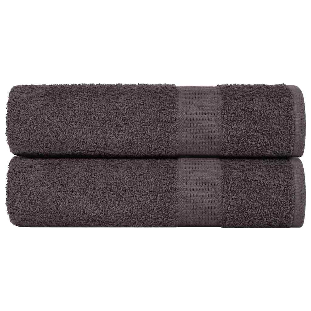 Shower Towels "FROGN" 2 pcs Anthracite 70x140 cm 360 gsm