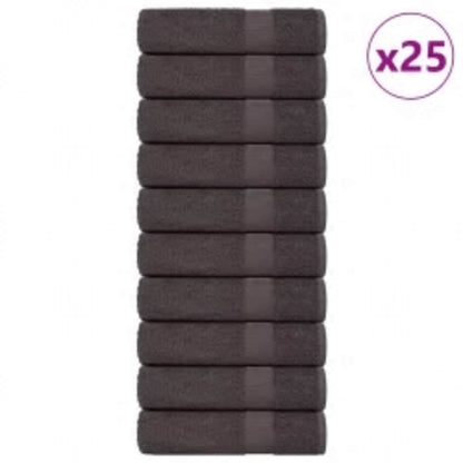 Shower Towels "FROGN" 25 pcs Anthracite 70x140 cm 360 gsm