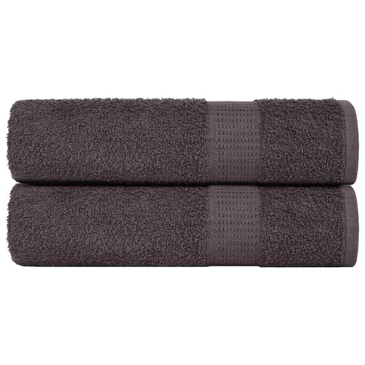 Bath Towels "FROGN" 2 pcs Anthracite 100x150 cm 360 gsm