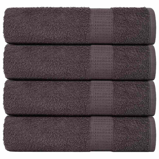 Bath Towels "FROGN" 4 pcs Anthracite 100x150 cm 360 gsm