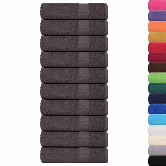 Bath Towels "FROGN" 25 pcs Anthracite 100x150 cm 360 gsm