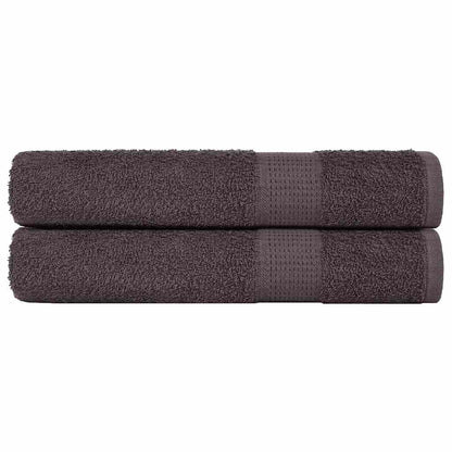 Sauna Towels "FROGN" 2 pcs Anthracite 80x200 cm 360 gsm