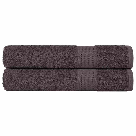 Sauna Towels "FROGN" 2 pcs Anthracite 80x200 cm 360 gsm