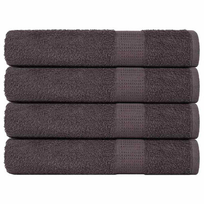 Sauna Towels "FROGN" 4 pcs Anthracite 80x200 cm 360 gsm