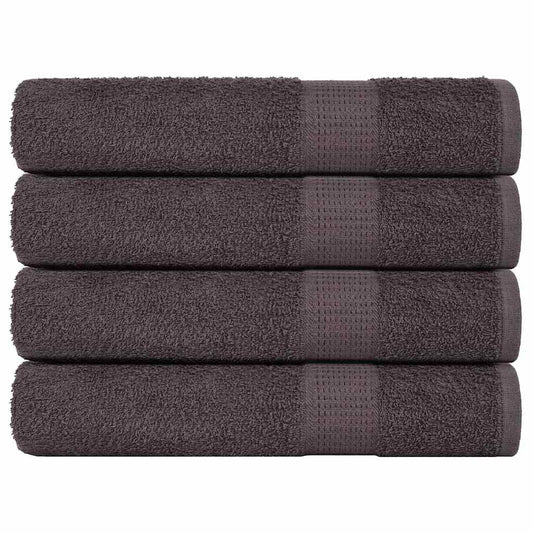 Sauna Towels "FROGN" 4 pcs Anthracite 80x200 cm 360 gsm