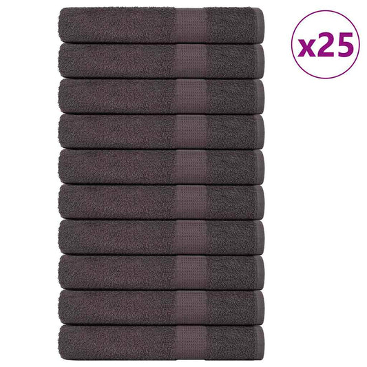 Sauna Towels "FROGN" 25 pcs Anthracite 80x200 cm 360 gsm