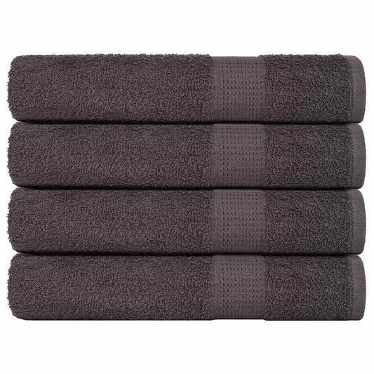 Towels "FROGN" 4 pcs Anthracite 100x200 cm 360 gsm