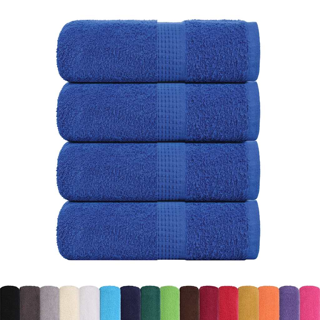 Wash Towels "FROGN" 4 pcs Blue 30x30 cm 360 gsm