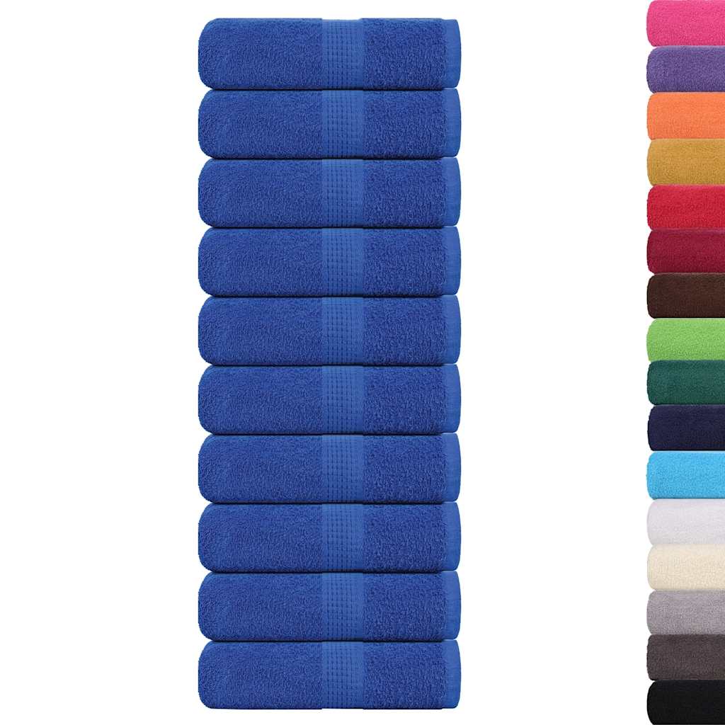 Guest Towels "FROGN" 10 pcs Blue 30x50 cm 360 gsm