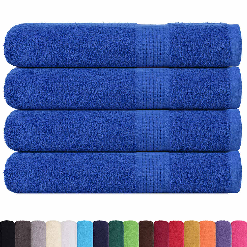 Sauna Towels "FROGN" 4 pcs Blue 80x200 cm 360 gsm