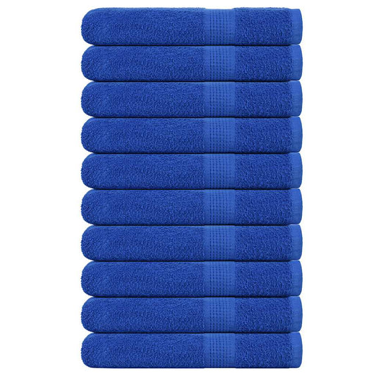 Sauna Towels "FROGN" 10 pcs Blue 80x200 cm 360 gsm