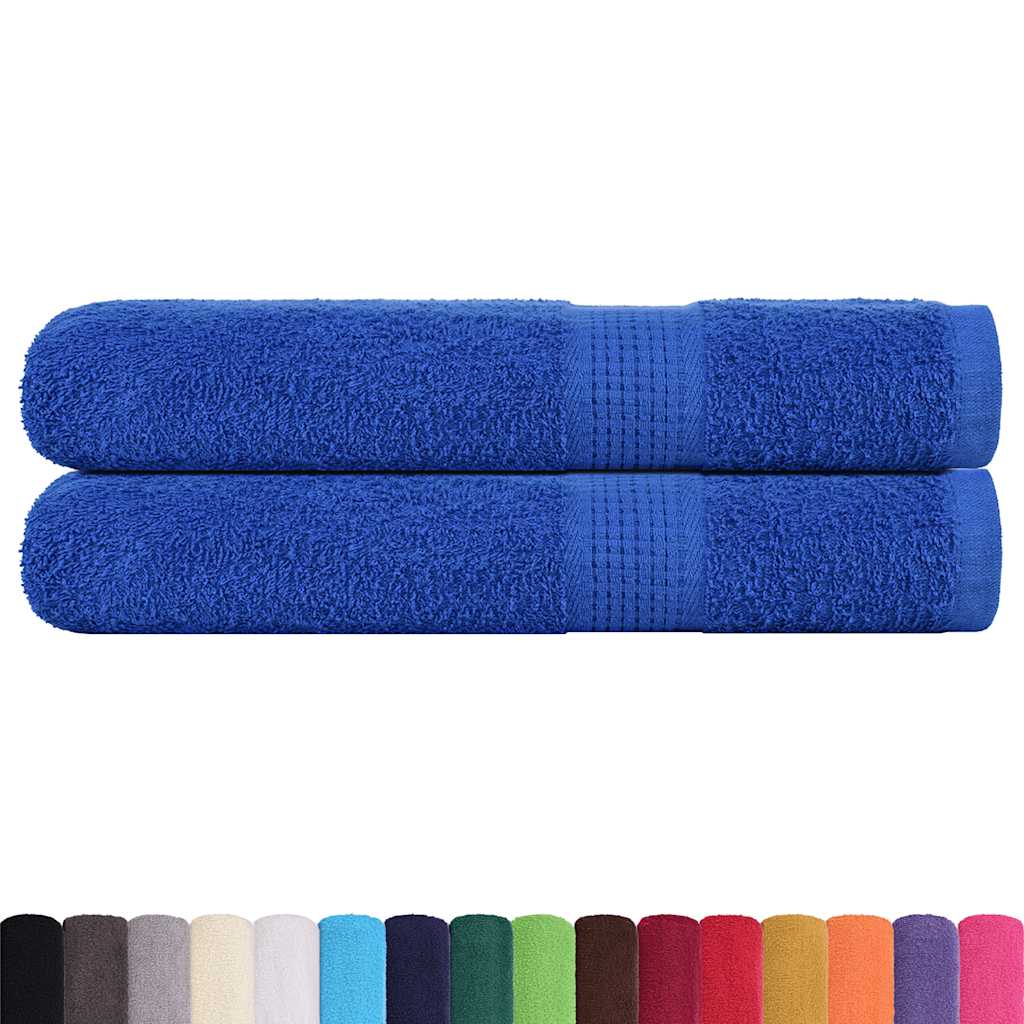 Towels "FROGN" 2 pcs Blue 100x200 cm 360 gsm