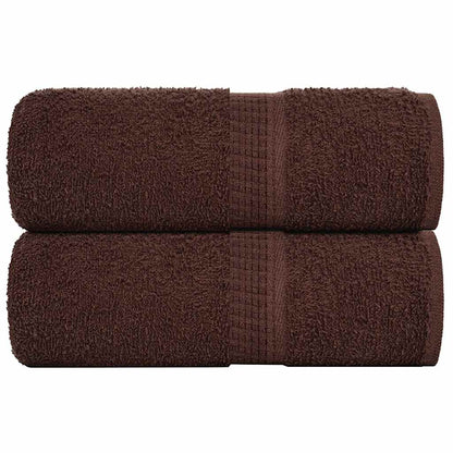 Wash Towels "FROGN" 2 pcs Brown 30x30 cm 360 gsm