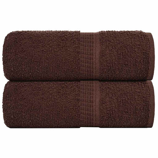 Wash Towels "FROGN" 2 pcs Brown 30x30 cm 360 gsm