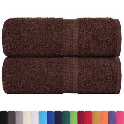 Guest Towels "FROGN" 2 pcs Brown 30x50 cm 360 gsm