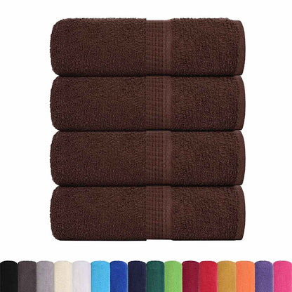 Guest Towels "FROGN" 4 pcs Brown 30x50 cm 360 gsm