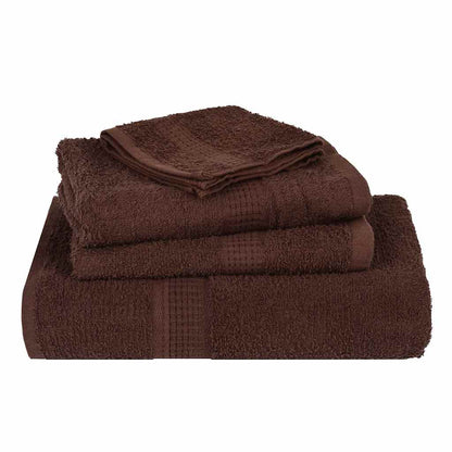 Guest Towels "FROGN" 10 pcs Brown 30x50 cm 360 gsm