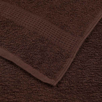 Guest Towels "FROGN" 10 pcs Brown 30x50 cm 360 gsm