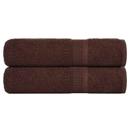 Shower Towels "FROGN" 2 pcs Brown 70x140 cm 360 gsm